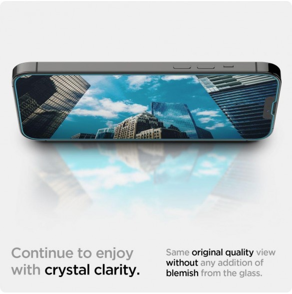HÄRDAT GLAS Spigen GLAS.TR" EZ FIT" IPHONE 13 / 13 PRO / 14