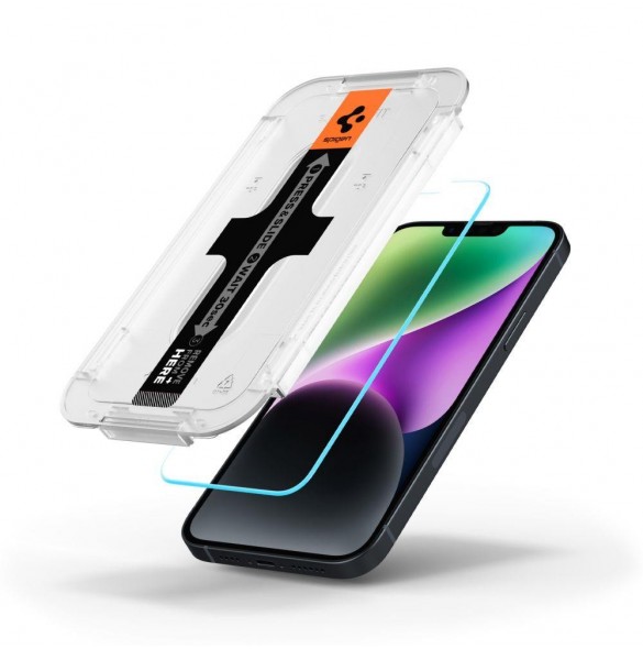 HÄRDAT GLAS Spigen GLAS.TR" EZ FIT" IPHONE 13 / 13 PRO / 14