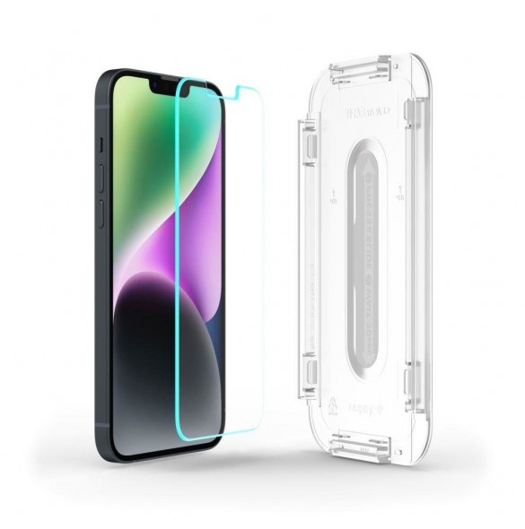 HÄRDAT GLAS Spigen GLAS.TR" EZ FIT" IPHONE 13 / 13 PRO / 14