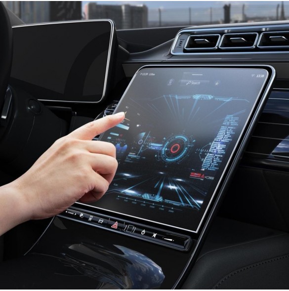 HÄRDAT GLAS Spigen GLAS.TR" EZ FIT" Mercedes S-KLASS 2021