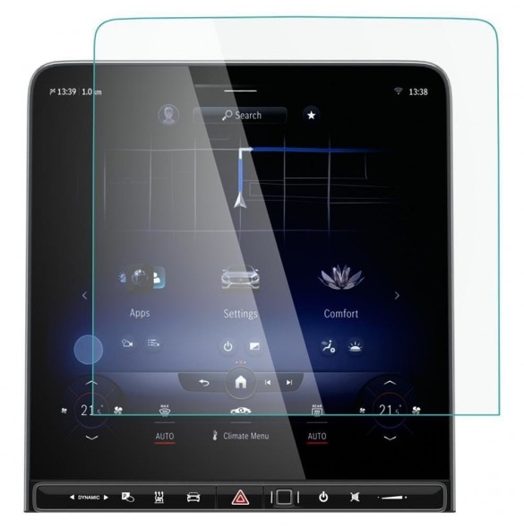 HÄRDAT GLAS Spigen GLAS.TR" EZ FIT" Mercedes S-KLASS 2021