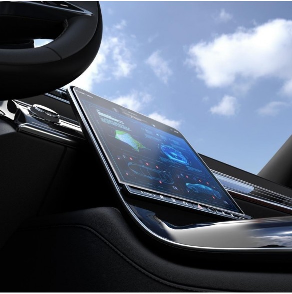 HÄRDAT GLAS Spigen GLAS.TR" EZ FIT" Mercedes S-KLASS 2021