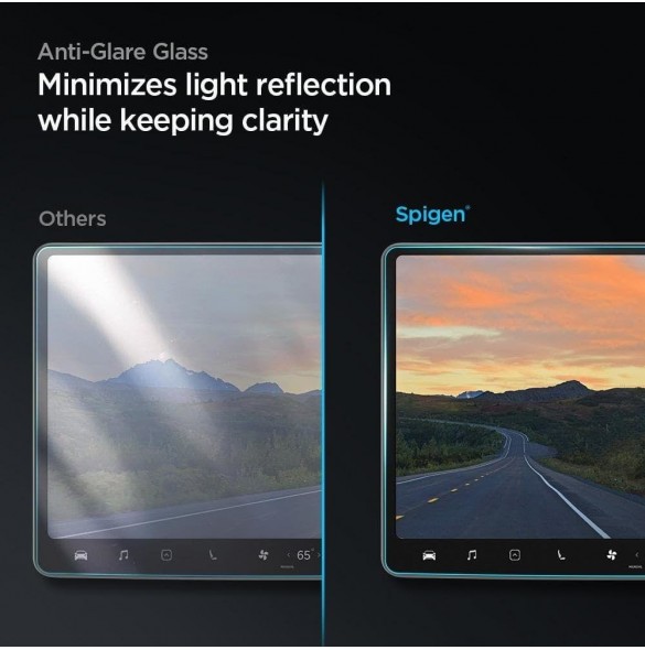HÄRDAT GLAS Spigen GLAS.TR" EZ FIT" TESLA MODELL Y / 3