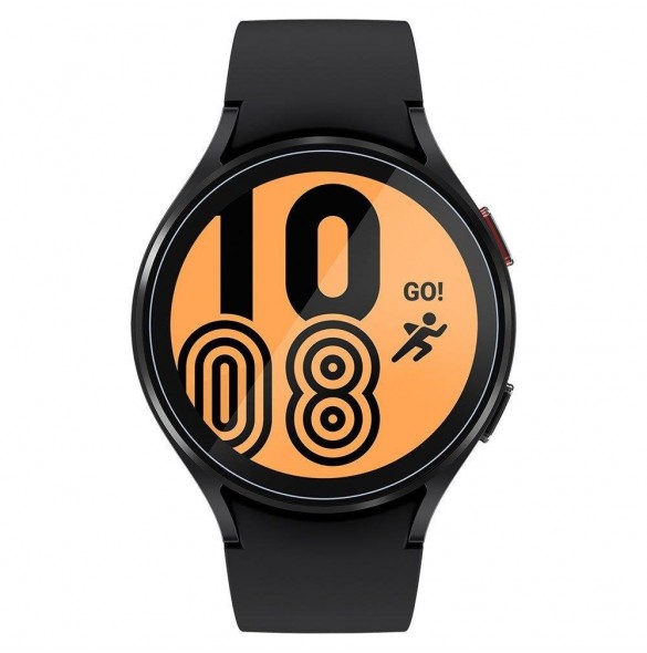 HÄRDAT GLAS Spigen GLAS.TR" EZ-FIT" 2-PACK GALAXY Watch 4/5 (44 MM)