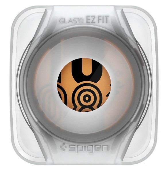 HÄRDAT GLAS Spigen GLAS.TR" EZ-FIT" 2-PACK GALAXY Watch 4/5 (44 MM)