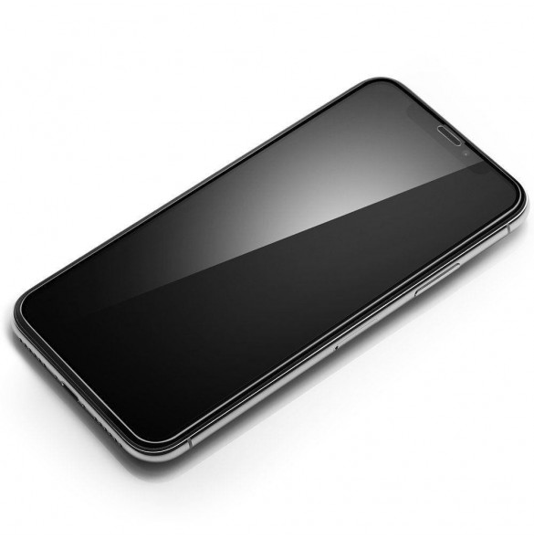HÄRDAT GLAS Spigen GLASS FC IPHONE 11 PRO SVART