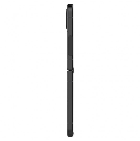 HÄRDAT GLAS Spigen GLASS FC" EZ FIT" + GJÄRNFILM 2-PACK GALAXY MED FLIP 4 SVART