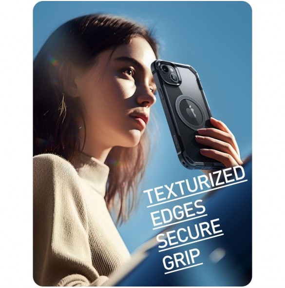 Supcase IBLSN ARES MAG MAGSAFE IPHONE 15 SVART