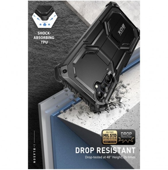 Supcase IBLSN ARMORBOX GALAXY A14 4G / 5G SVART