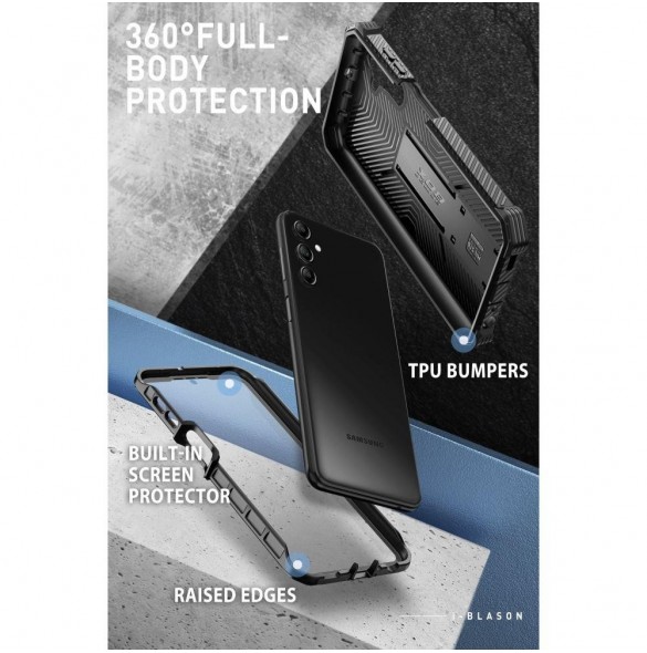 Supcase IBLSN ARMORBOX GALAXY A14 4G / 5G SVART