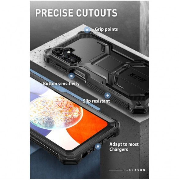 Supcase IBLSN ARMORBOX GALAXY A14 4G / 5G SVART