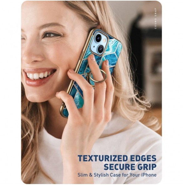 Supcase IBLSN COSMO SNAP IPHONE 13 OCEAN BLUE