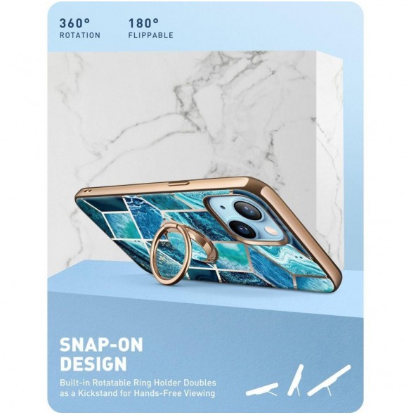 Supcase IBLSN COSMO SNAP IPHONE 13 OCEAN BLUE