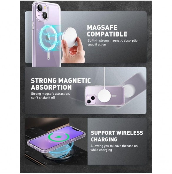 SUPCASE UB MAG MAGSAFE IPHONE 14 PLUS CLEAR