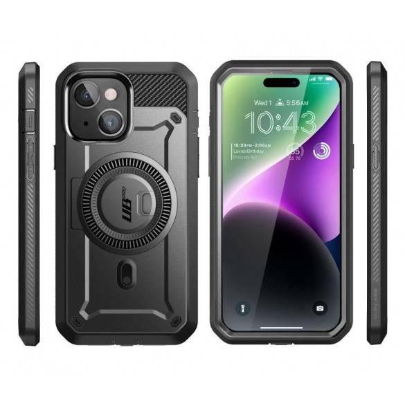 Supcase UB PRO MAG MAGSAFE IPHONE 15 SVART