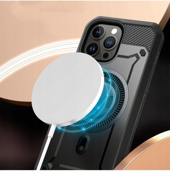 Supcase UB PRO MAG MAGSAFE IPHONE 15 SVART