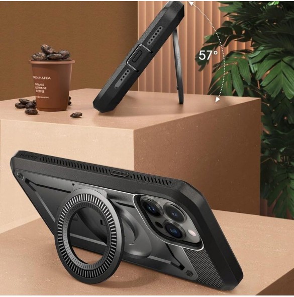 Supcase UB PRO MAG MAGSAFE IPHONE 15 SVART