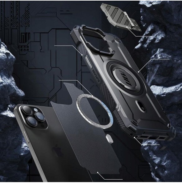 SUPCASE UB XT MAG MAGSAFE IPHONE 15 SVART