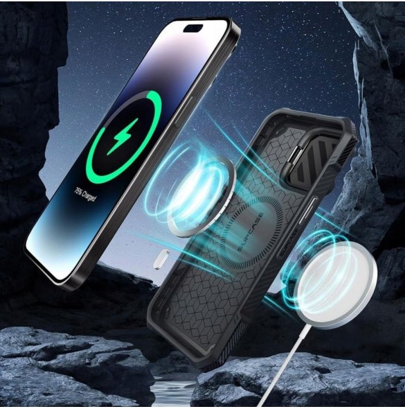 SUPCASE UB XT MAG MAGSAFE IPHONE 15 SVART