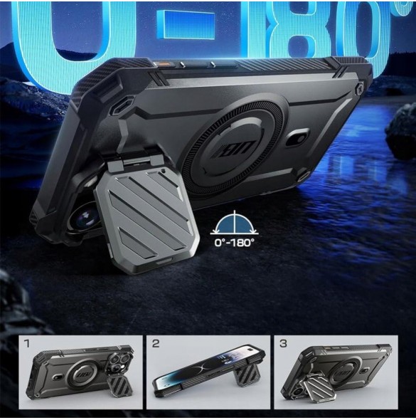 SUPCASE UB XT MAG MAGSAFE IPHONE 15 SVART