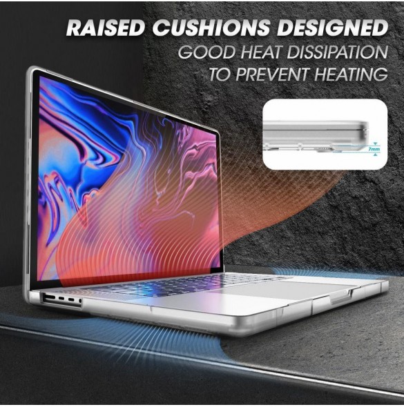 Supcase UNICORN BEETLE MACBOOK PRO 14 2021-2022 CLEAR