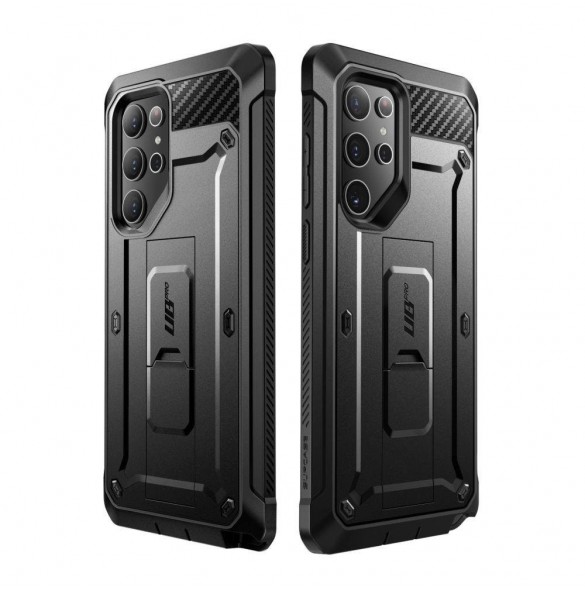 Supcase UNICORN BEETLE PRO 2-SET GALAXY S22 ULTRA SVART