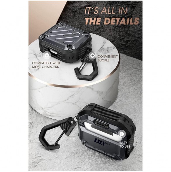 Supcase UNICORN BEETLE PRO Apple AIRPODS 3 SVART