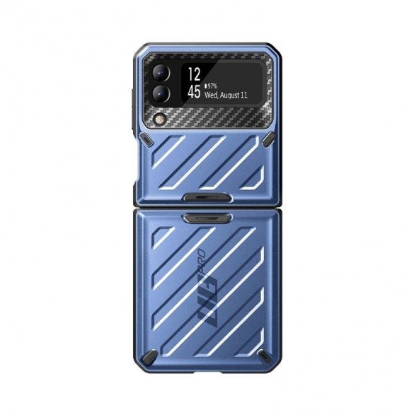 Supcase Unicorn Beetle Pro fodral till Samsung Galaxy Z Flip 4 blå