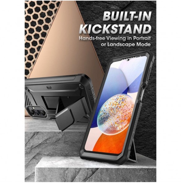 Supcase UNICORN BEETLE PRO GALAXY A14 4G / 5G SVART