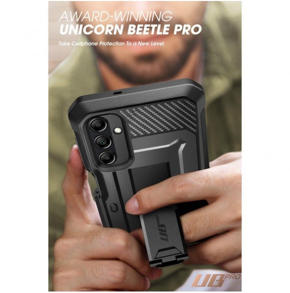 Supcase UNICORN BEETLE PRO GALAXY A14 4G / 5G SVART