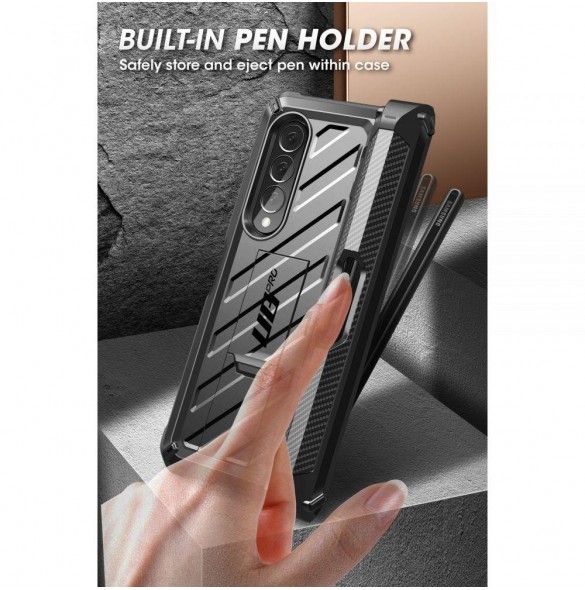 Supcase UNICORN BEETLE PRO Galaxy Z Fold3 5G SVART