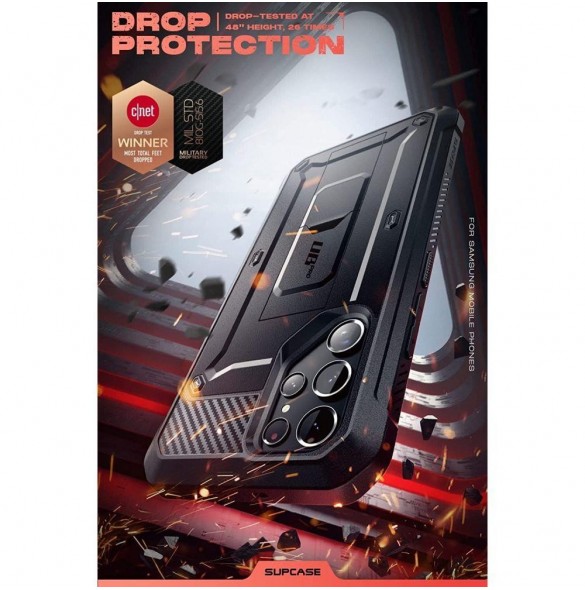 Supcase UNICORN BEETLE PRO GALAXY S22 ULTRA BLACK