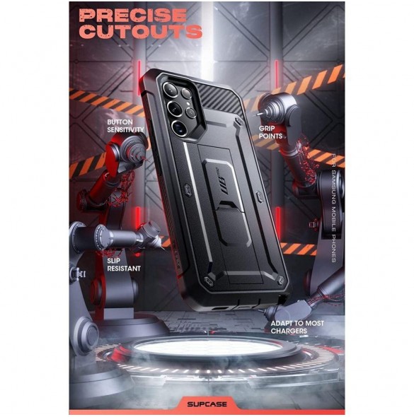 Supcase UNICORN BEETLE PRO GALAXY S22 ULTRA BLACK