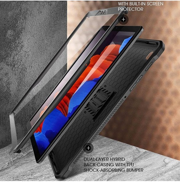 Supcase UNICORN BEETLE PRO GALAXY TAB A7 LITE 8.7 T220 / T225 SVART
