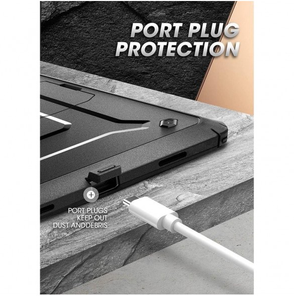 Supcase UNICORN BEETLE PRO GALAXY TAB A8 10,5 X200 / X205 SVART