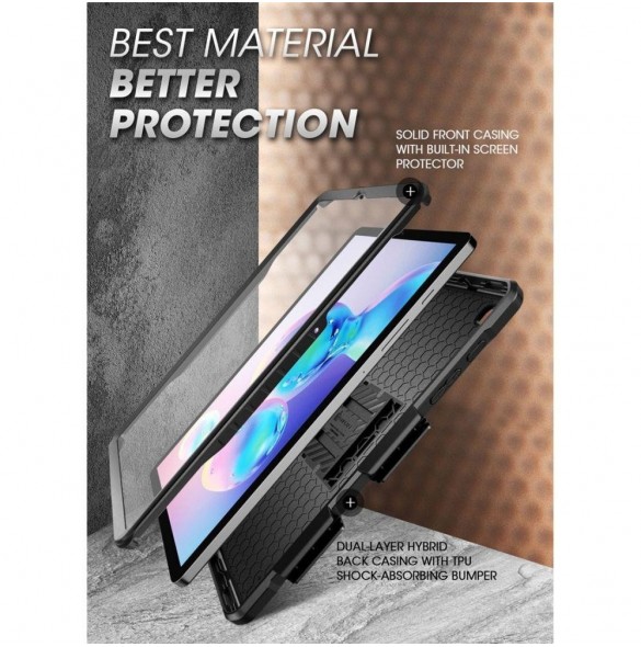 Supcase UNICORN BEETLE PRO GALAXY TAB S6 LITE 10.4 P610 / P615 SVART