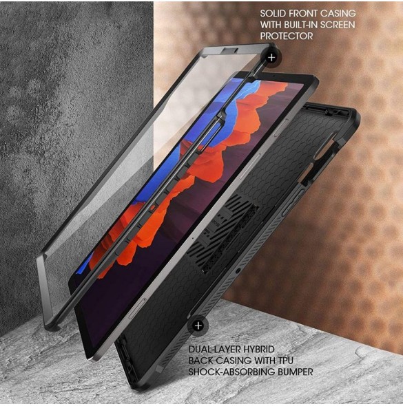 Supcase UNICORN BEETLE PRO GALAXY TAB S7 / S8 11.0 SVART