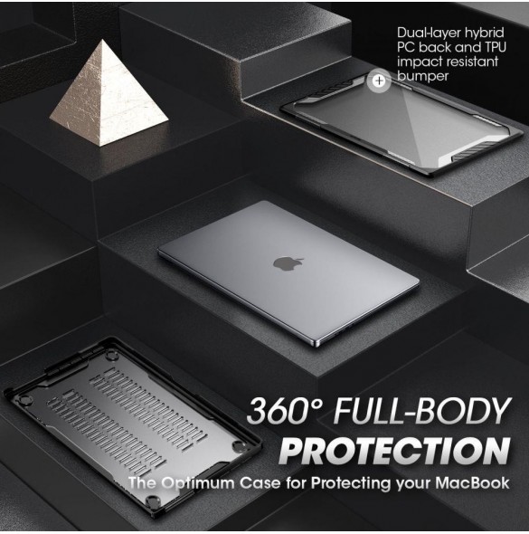 Supcase UNICORN BEETLE PRO MACBOOK PRO 16 2021 SVART