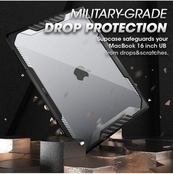 Supcase UNICORN BEETLE PRO MACBOOK PRO 16 2021 SVART