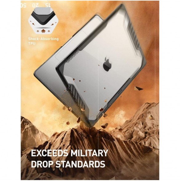Supcase UNICORN BEETLE PRO MACBOOK PRO 16 2021-2022 SVART