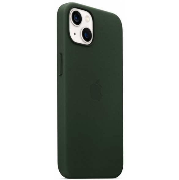 MM0J3ZM/A Apple Leather Magsafe Skal för iPhone 13 mini Sequoia Green