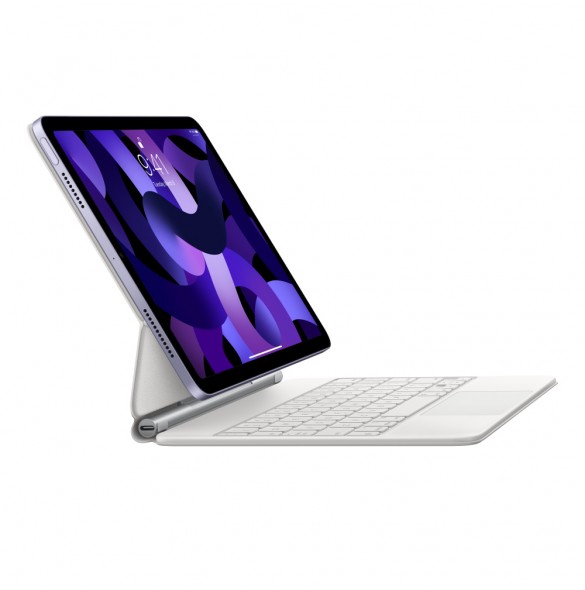Apple Magic Keyboard iPad Pro 2021 11" Norsk / Svensk Vit MJQJ3H/A