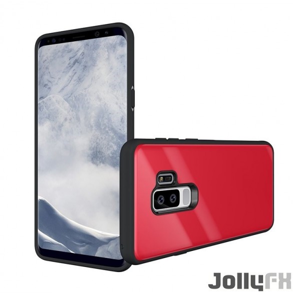 Rött och väldigt snyggt skydd Samsung Galaxy S9 Plus G965.
