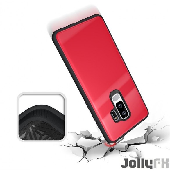 Din telefon skyddas av detta skydd från JollyFX.