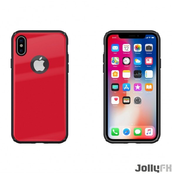 Ett elegant skydd till iPhone XS / X modell i vackert material.