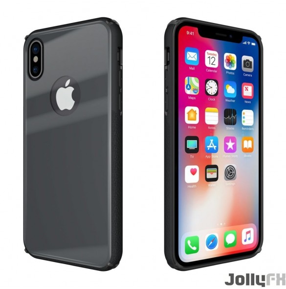 Din telefon skyddas av detta skydd från JollyFX.