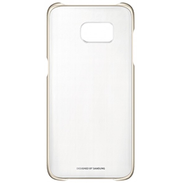 Samsung EF-QG930CFEG Hard Cover Clear till G930 Galaxy S7 - Guld