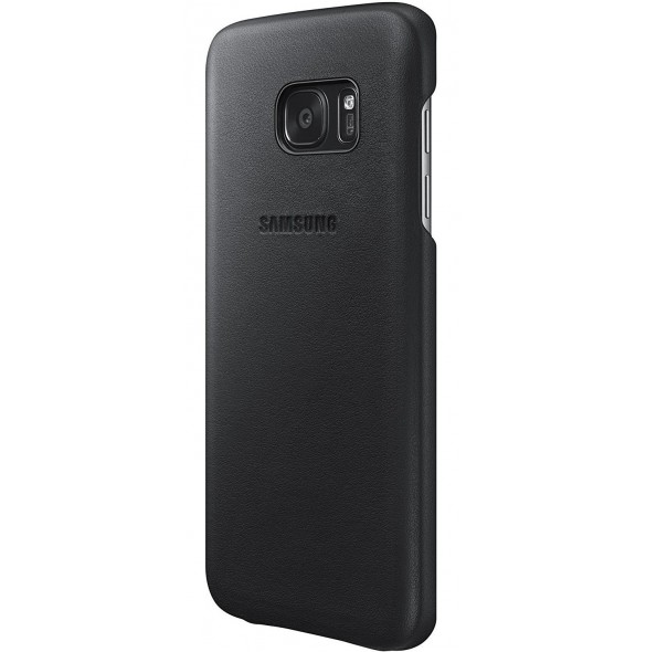 Samsung EF-VG930LBE Läderskal till Samsung Galaxy S7 - Svart