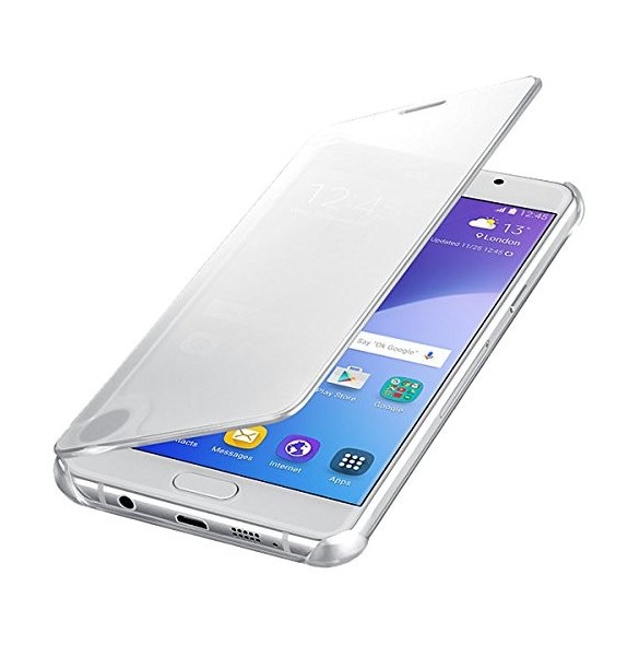 Samsung EF-ZA510CSE Clear View Flip Fodral till Samsung Galaxy A5 (2016) - Silver