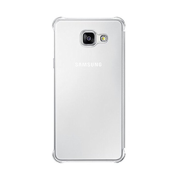 Samsung EF-ZA510CSE Clear View Flip Fodral till Samsung Galaxy A5 (2016) - Silver